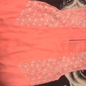Pink womens top by e&m